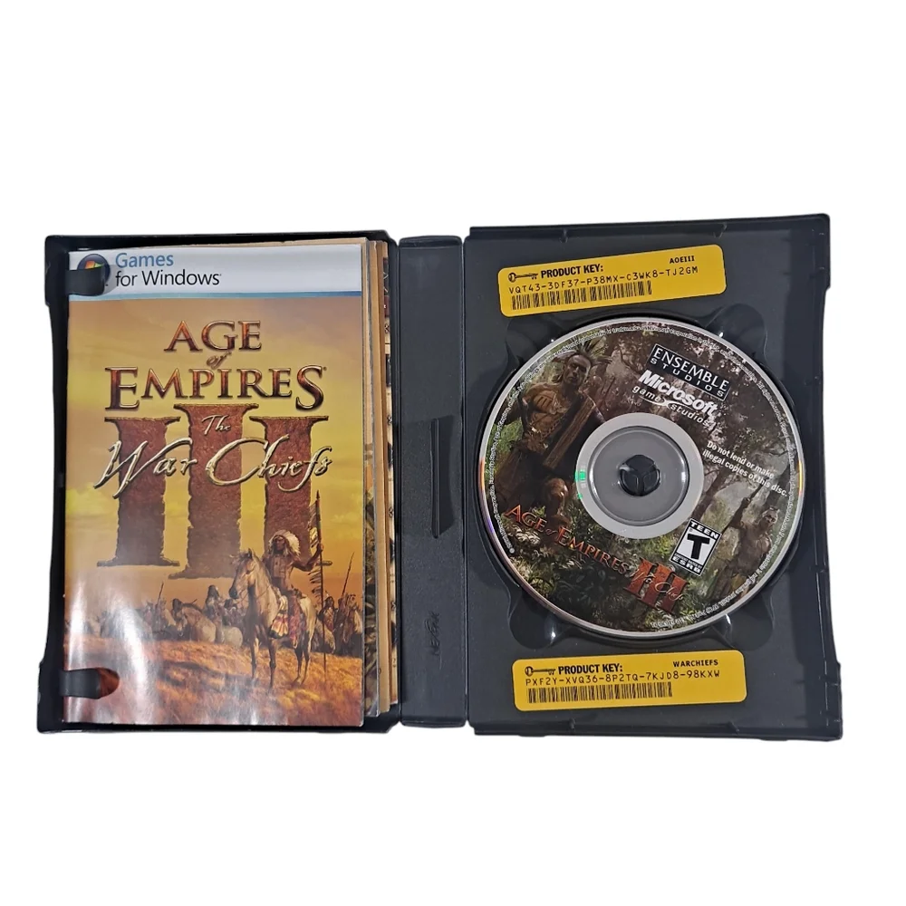 Microsoft Games Windows PC CD Age Of Empires III Golden Ed./The Asian Dynasties